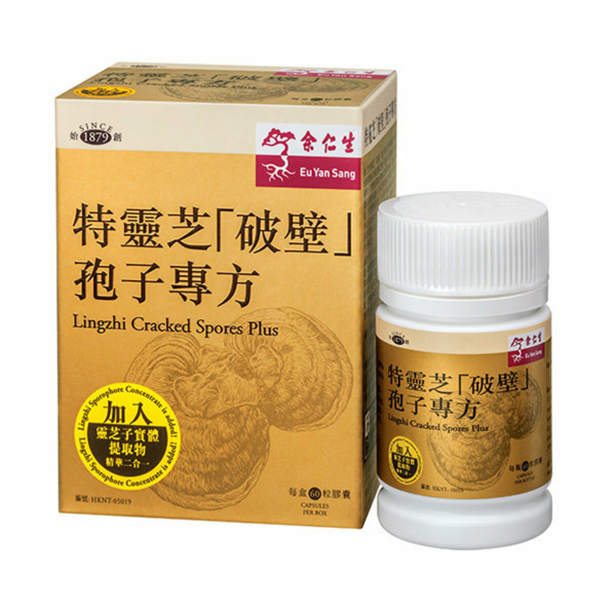 original-1597.jpg 余仁生 - 特靈芝「破壁」孢子專方- 60粒 - Image 1