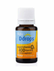 Ddrops - 嬰兒維他命D3滴劑 2.5毫升 - Image 2