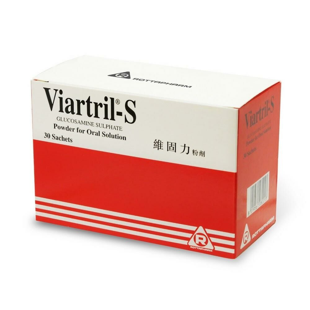original-296.jpg Viartril-S - 維固力(結晶型)葡萄糖胺 1500毫克 30包裝沖劑 - Image 1