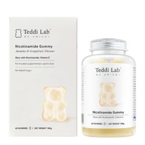 Unichi - Teddi Lab 煙酰胺精華美白小熊軟糖 60粒