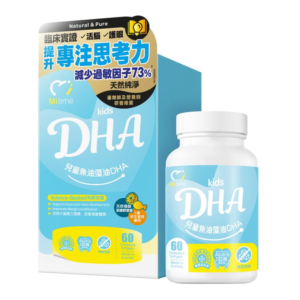 MiTime 兒童魚油藻油DHA 60粒