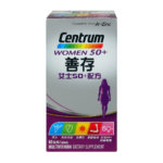 Centrum善存 - 女士50+配方 多種維他命及礦物質配方 60粒裝
