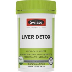 Swisse Ultiboost - 奶薊草護肝片排毒精華 200粒