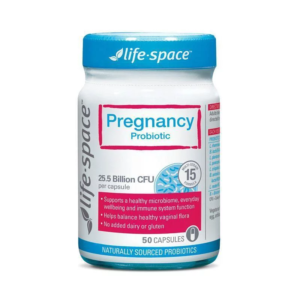 life-space孕婦益生菌 50粒膠囊 益倍適 （孕期+哺乳期媽媽用）[平行進口]