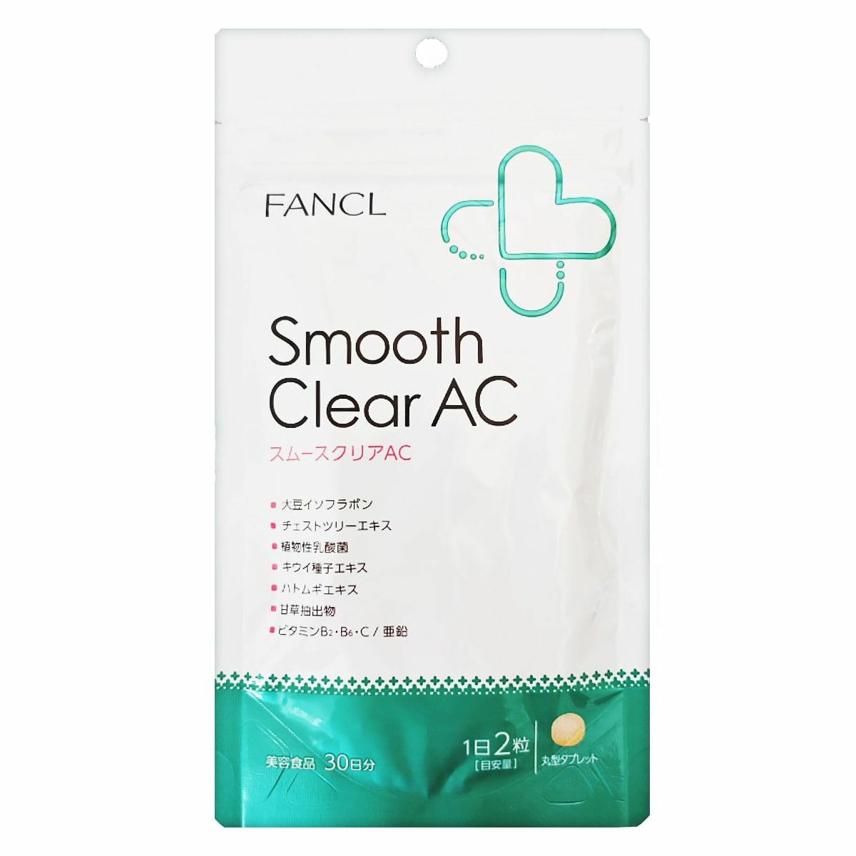 original-438.jpg FANCL 袪痘精華營養美膚片 60粒 (30日分) 祛痘美膚 - Image 1