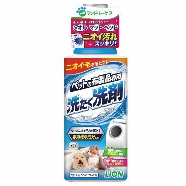 original-970.jpg 獅王Pet - LION 寵物布製品洗衣液 (離毛效果) 400g - Image 1